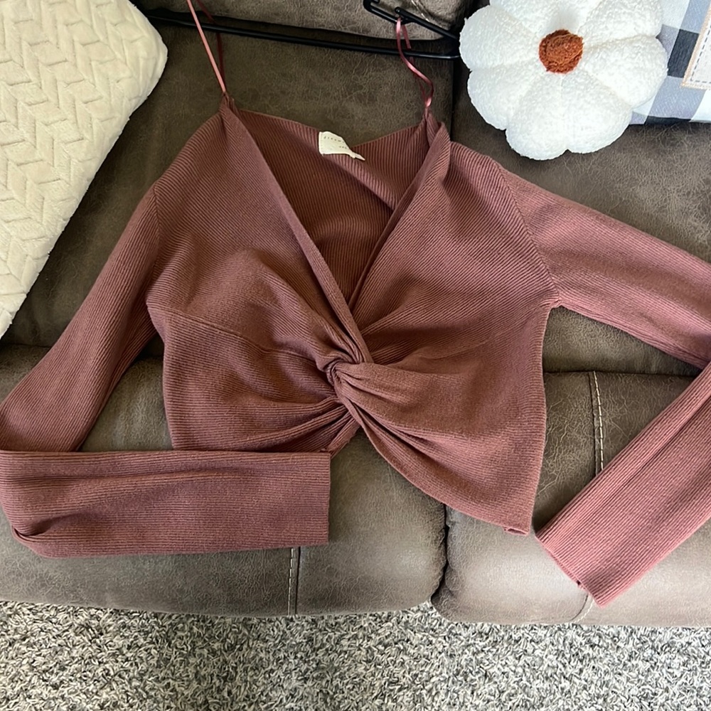 Crop long sleeve